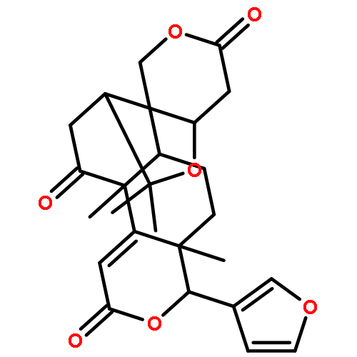 4H,6H,8H-Pyrano[4',3':3,3a]isobenzofuro[5,4-f][2]benzopyran-4,11,13(7H,14H)-trione,9-(3-furanyl)-1,2a,3,6b,8a,9,12b,14a-octahydro-1,1,8a,12b-tetramethyl-,(2aS,6aR,6bR,8aR,9R,12bR,14aR)- (9CI)