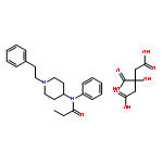 2-hydroxypropane-1,2,3-tricarboxylic Acid;n-phenyl-n-[1-(2-phenylethyl)piperidin-4-yl]propanamide