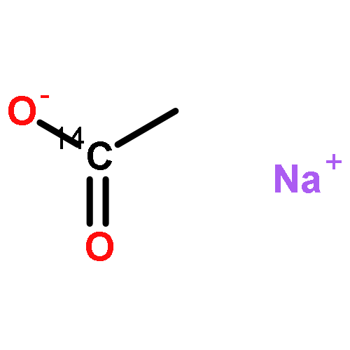 Acetic-1-14C acid,sodium salt (8CI,9CI)