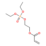 2-Propenoic acid, 2-[(diethoxyphosphinyl)oxy]ethyl ester