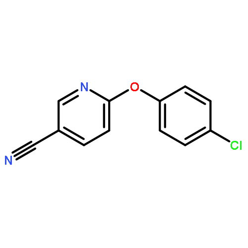 3-Pyridinecarbonitrile,6-(4-chlorophenoxy)-