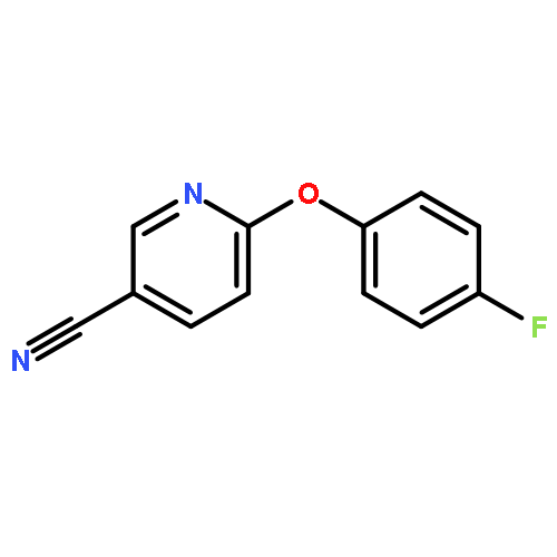 6-(4-fluorophenoxy)pyridine-3-carbonitrile