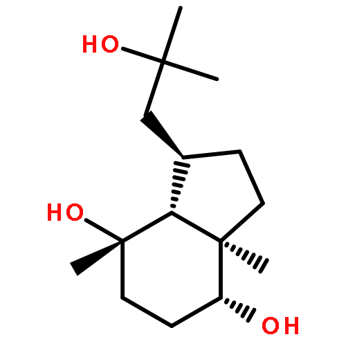 1H-Indene-4,7-diol,octahydro-1-(2-hydroxy- 2-methylpropyl)-3a,7-dimethyl-,(1R,3aR,4R,- 7S,7aR)- 