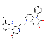 3-[2-(4,8-Dimethoxy-9H-pyrido[3,4-b]indol-1-yl)ethyl]-3H-indolo[3,2,1-de][1,5]naphthyridine-5,6-dione