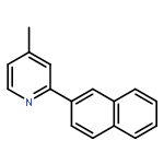 Pyridine, 4-methyl-2-(2-naphthalenyl)-