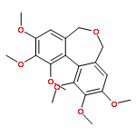 Dibenz[c,e]oxepin, 5,7-dihydro-1,2,3,9,10,11-hexamethoxy-