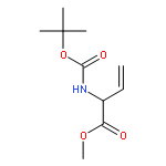 3-Butenoic acid, 2-[[(1,1-dimethylethoxy)carbonyl]amino]-, methyl ester