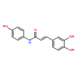 2-Propenamide,3-(3,4-dihydroxyphenyl)-N-(4-hydroxyphenyl)-, (2E)-