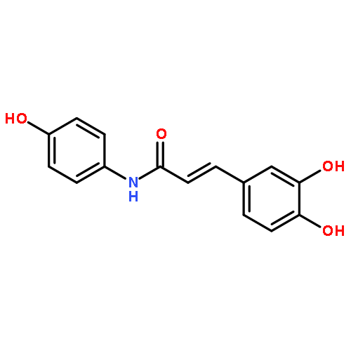 2-Propenamide,3-(3,4-dihydroxyphenyl)-N-(4-hydroxyphenyl)-, (2E)-