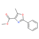 Methyl 5-methyl-2-phenyl-1,3-oxazole-4-carboxylate