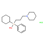 Cyclohexyl-hydroxy-phenyl-(3-piperidin-1-ylpropyl)silane;hydrochloride