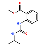 Methyl 2-(propan-2-ylcarbamoylamino)benzoate