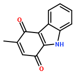 1H-Carbazole-1,4(9H)-dione,3-methyl-