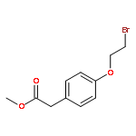 Benzeneacetic acid, 4-(2-bromoethoxy)-, methyl ester