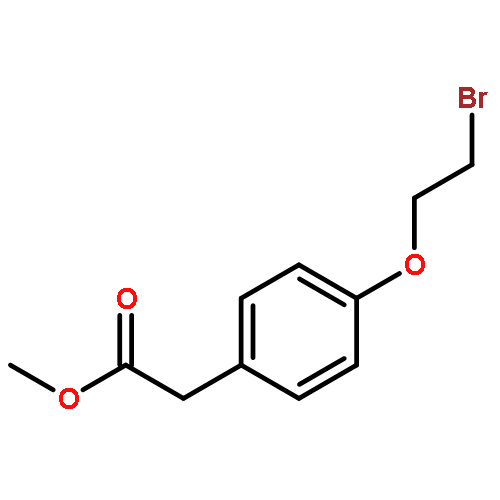 Benzeneacetic acid, 4-(2-bromoethoxy)-, methyl ester