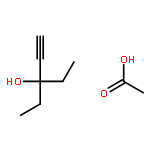 1-Pentyn-3-ol, 3-ethyl-, acetate