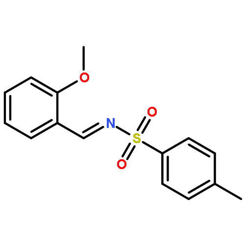 Benzenesulfonamide, N-[(2-methoxyphenyl)methylene]-4-methyl-