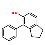 1H-Inden-5-ol, 2,3-dihydro-6-methyl-4-phenyl-