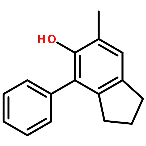 1H-Inden-5-ol, 2,3-dihydro-6-methyl-4-phenyl-