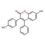 7-hydroxy-4-phenyl-3-(4-hydroxyphenyl)coumarin