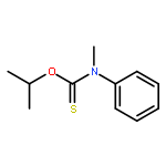 Carbamothioic acid, methylphenyl-, O-(1-methylethyl) ester