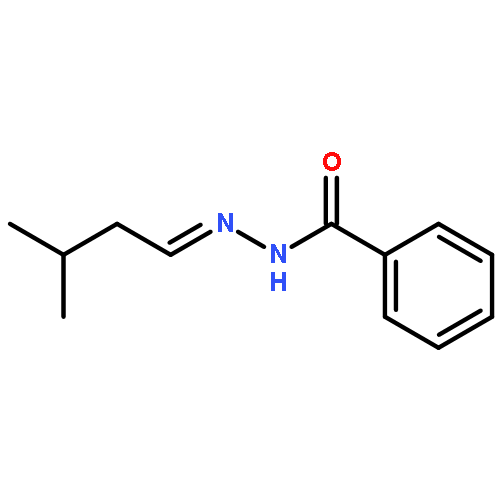 Benzoic acid, (3-methylbutylidene)hydrazide