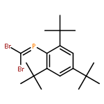 Phosphine, (dibromomethylene)[2,4,6-tris(1,1-dimethylethyl)phenyl]-