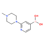 B-[2-(4-methyl-1-piperazinyl)-4-pyridinyl]-Boronic acid