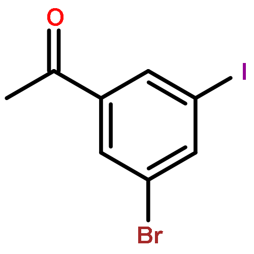 1-(3-bromo-5-iodophenyl)ethanone