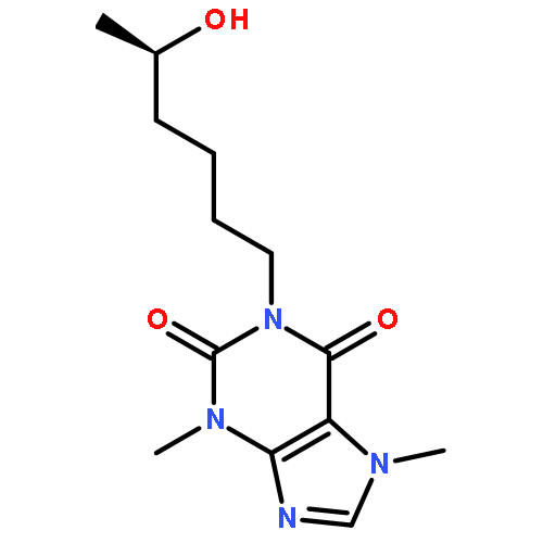 1H-Purine-2,6-dione,3,7-dihydro-1-[(5R)-5-hydroxyhexyl]-3,7-dimethyl-