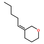 2H-Pyran, tetrahydro-3-pentylidene-, (Z)-