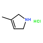 1H-Pyrrole, 2,5-dihydro-3-methyl-, hydrochloride