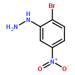 Hydrazine, (2-bromo-5-nitrophenyl)-