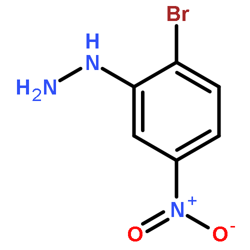 Hydrazine, (2-bromo-5-nitrophenyl)-