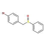 1-(benzenesulfinylmethyl)-4-bromobenzene