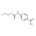 4-Pentanamidobenzoic acid