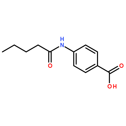 4-Pentanamidobenzoic acid