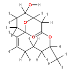 (1S,5S,11R,14S)-14-hydroxy--5-methyl-4,15-dioxabicyclo[9.3.1]pentadec-9(E)-en-3-one