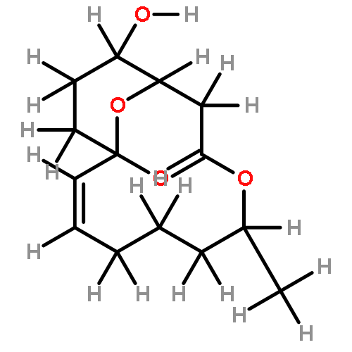 (1S,5S,11R,14S)-14-hydroxy--5-methyl-4,15-dioxabicyclo[9.3.1]pentadec-9(E)-en-3-one