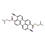 3,9-Perylenedicarboxylic acid, 4,10-dicyano-, bis(2-methylpropyl) ester