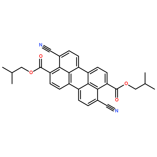 3,9-Perylenedicarboxylic acid, 4,10-dicyano-, bis(2-methylpropyl) ester