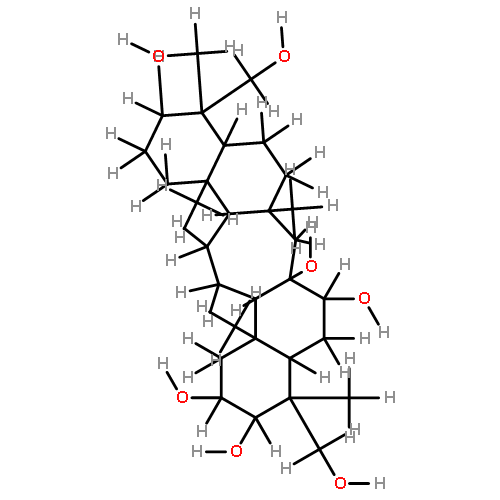 serratane-3alpha,14alpha,15alpha,20beta,21beta,24,29-heptol