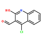 4-Chloro-2-hydroxyquinoline-3-carbaldehyde