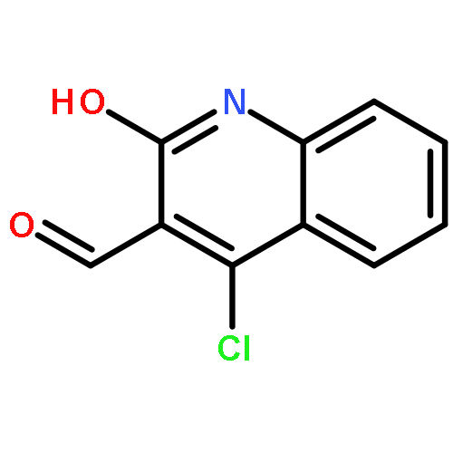 4-Chloro-2-hydroxyquinoline-3-carbaldehyde