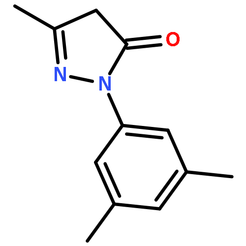 3H-Pyrazol-3-one, 2-(3,5-dimethylphenyl)-2,4-dihydro-5-methyl-