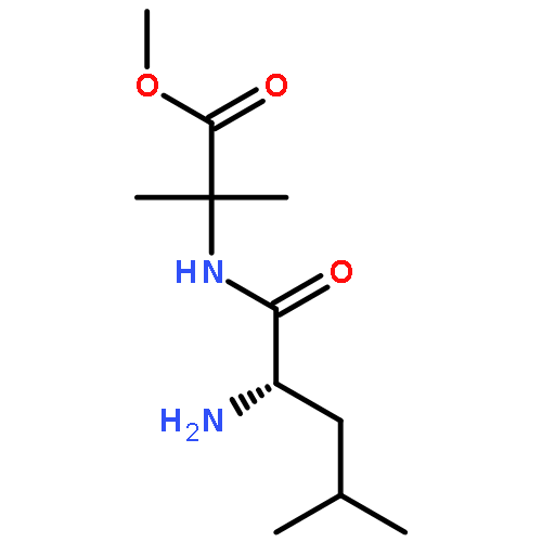 Alanine, N-L-leucyl-2-methyl-, methyl ester