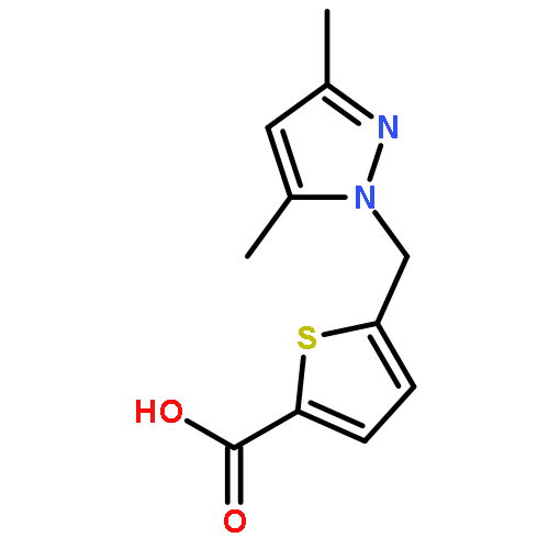 5-(3,5-Dimethyl-pyrazol-1-ylmethyl)-thiophene-2-carboxylic acid