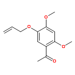 Ethanone, 1-[2,4-dimethoxy-5-(2-propenyloxy)phenyl]-