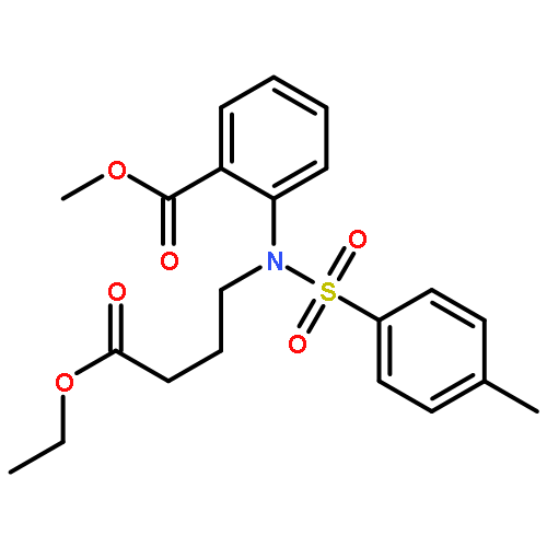 Methyl 2-(N-(4-ethoxy-4-oxobutyl)-4-methylphenylsulfonamido)benzoate