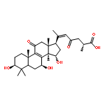 Lanosta-8,20(22)-dien-26-oicacid, 3,7,15-trihydroxy-11,23-dioxo-, (3b,7b,15a,20E)-